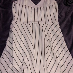 Striped romper